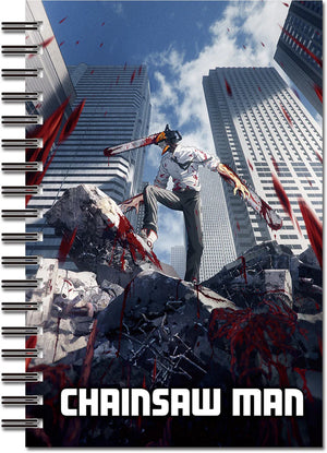 Chainsaw Man - Key Art Notebook - Sweets and Geeks