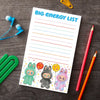 Labubu Notepad: Big Energy List