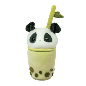 Panda Bubble Tea Macaroon 5" Plush - Sweets and Geeks