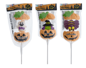 Halloween Gummy-Mallo Stackers 1.23oz - Sweets and Geeks