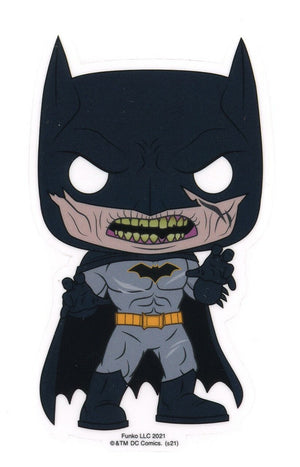 Funko DCeased Zombie Batman 3-Inch Sticker - Sweets and Geeks