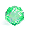 55mm D20 (Green w/ White Numbers)
