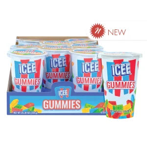 Icee Gummies 3oz Cups - Sweets and Geeks