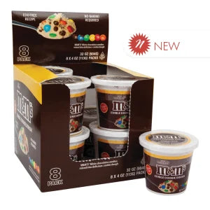 M&M Edible Cookie Dough 4oz Tub - Sweets and Geeks