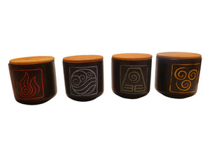 Avatar The Last Airbender Elements Stone Lid Mug - Sweets and Geeks
