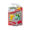 Pokemon Double Battle Figures - Pikachu and Bulbasaur
