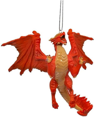 Dungeons & Dragons - 3.5" Resin Red Dragon Ornament - Sweets and Geeks