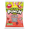 Sour Punch Bites Rad Reds (Strawberry, Watermelon, Cherry, Raspberry) Peg Bag 5oz