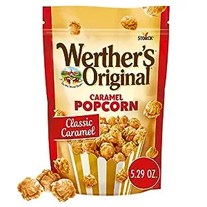 Werther's Original Caramel Popcorn 5.29oz - Sweets and Geeks