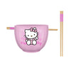Hello Kitty Gradient Ramen Bowl w/ Chopsticks