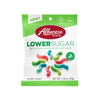 Albanese Low Sugar Mini Gummy Worms 1.7oz Peg Bag (SNG12)