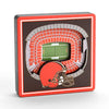Cleveland Browns FirstEnergy Stadium 3D Magnet - Sweets and Geeks
