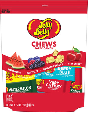 Jelly Belly Taffy Chews 8.7oz Bag - Sweets and Geeks