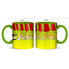 Jurassic Park Green SUV 20 oz Ceramic Mug