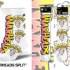 Warheads Split - Mens Crew Straight Socks