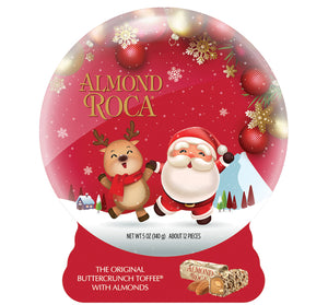 Almond Roca Snow Globe Tin 5oz - Sweets and Geeks