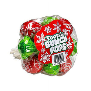 Tootsie Pops Christmas Bunch Pops 8-Pack 3.6oz - Sweets and Geeks