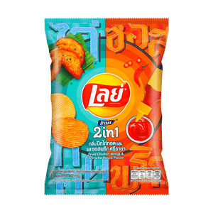 LAY'S Fried Chicken Wings and Sriracha Sauce Flavored Chips 1.41oz - Sweets and Geeks