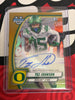 2024 Bowman Chrome University – Tez Johnson 1st Bowman Gold Refractor Auto 22/50 #PA-TJO