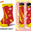 Starburst Split - Mens Crew Straight