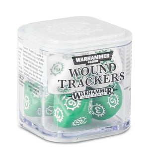 Warhammer Age of Sigmar Wound Trackers White and Green - Sweets and Geeks