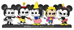 Funko Pop! Walt Disney Archives - Plane Crazy Minnie / Minnie on Ice / Princess Minnie / Totally Minnie / Minnie Mouse (Amazon Exclusive) 5 Pack - Sweets and Geeks