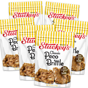 Stuckey's Golden Pecan Brittle Stand up Bag 5oz - Sweets and Geeks