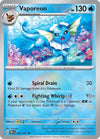 Vaporeon (Poke Ball Pattern) SV: Prismatic Evolutions #022/131
