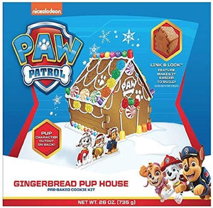 Paw Patrol Gingerbread Pup House Kit 26oz - Sweets and Geeks