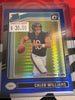 2024 Donruss Optic – Caleb Williams Blue Hyper #201 Rookie Card
