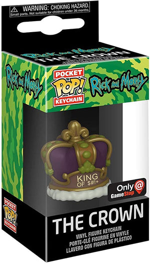 Funko Pocket Pop! Keychain: Rick And Morty - The Crown - Sweets and Geeks