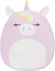 Squishmallows - Silvia the Purple Rainbow Unicorn