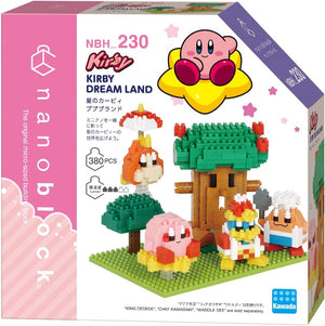 Nanoblock Sights to see Collection Series, Kirby Dream Island "Kirby" - Sweets and Geeks