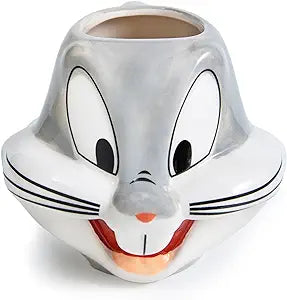 Looney Tunes - Bugs Bunny 3D Ceramic Sculpted Mug  Sweets and Geeks
