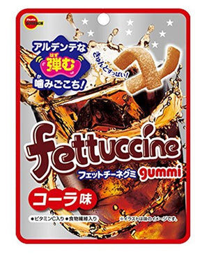 Bourbons Fettuccine Gummy Strips- Cola Flavor 50g - Sweets and Geeks