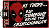 Deadpool - Chimichangas Doormat