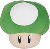 Little Buddy Super Mario All Star Collection Green 1-Up Mushroom Plush 6"