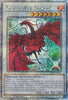 Black Rose Dragon (1st Edition) (Alternate Art) (Quarter Century Secret Rare) - Quarter Century Stampede (RA04-EN057)