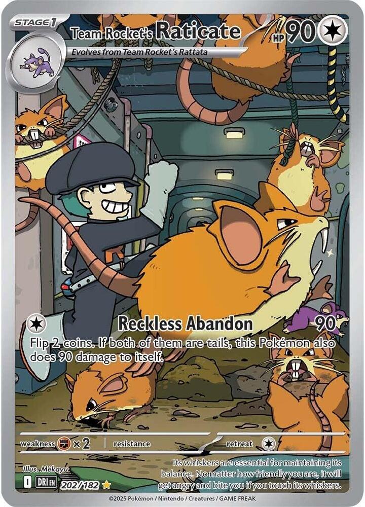 Team Rocket's Raticate (IR) - Destined Rivals - 202/182 – Sweets