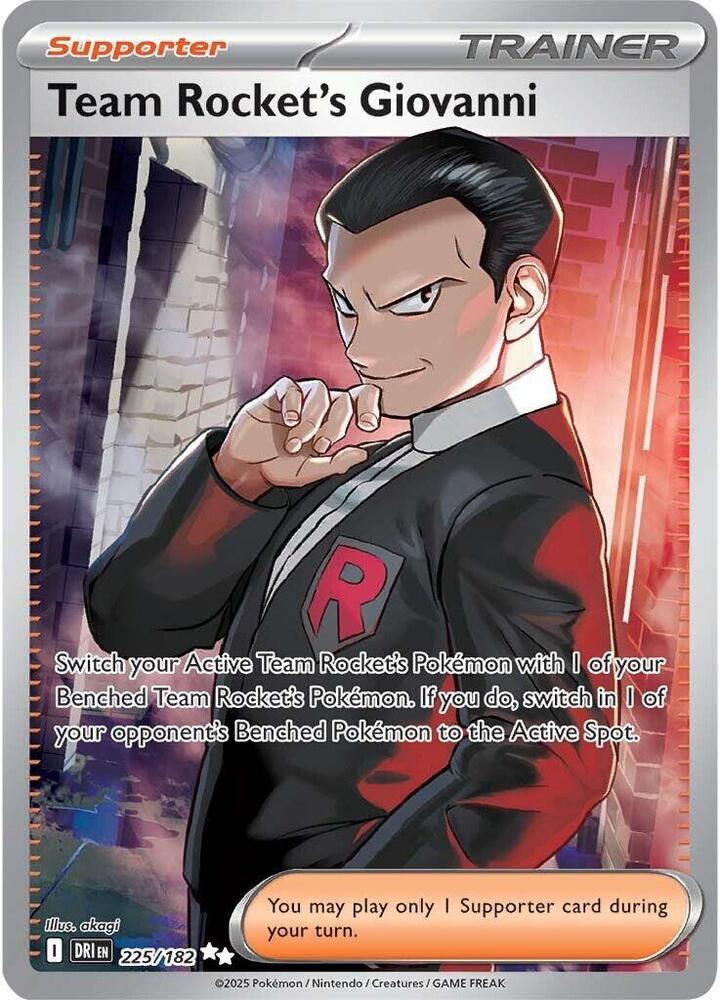 Team Rocket's Giovanni (UR) - Destined Rivals