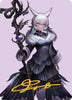 Y'shtola, Night's Blessed Art Card (53) (Gold-Stamped Signature) - Art Series: FINAL FANTASY