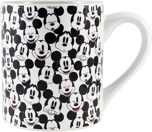Disney Mickey Mouse Face Pattern 14oz Ceramic Mug - Sweets and Geeks
