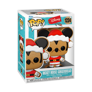 Funko Pop! Disney: Holiday - Santa Mickey (Gingerbread) #1224 - Sweets and Geeks