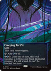 Creeping Tar Pit (0054) (Borderless)(Foil) - Edge of Eternities: Stellar Sights