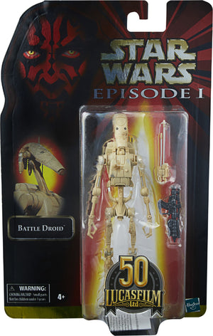 [Pre-Owned] Star Wars The Black Series 50th Anniversary Figures - Battle Droid - Sweets and Geeks