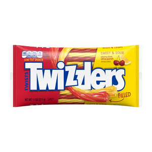 Twizzlers Seet & Sour Cherry Kick and Citrus Punch 11oz - Sweets and Geeks