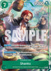 Shanks (Alternate Art) - The Azure Sea's Seven (OP14-027)