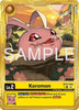 Koromon - BT21-004 (Gold Border) - Advanced Booster Digimon Generation (BT21-004)