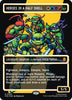 Heroes in a Half Shell (0096) (Borderless) (Surge Foil) - Commander: Teenage Mutant Ninja Turtles - #0096