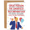 Trump I Have the Best Birthdays Greeting Card